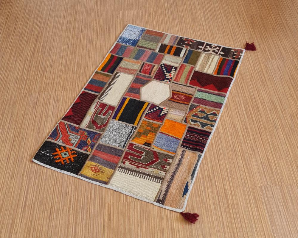 El dokuma Patchwork Kilim