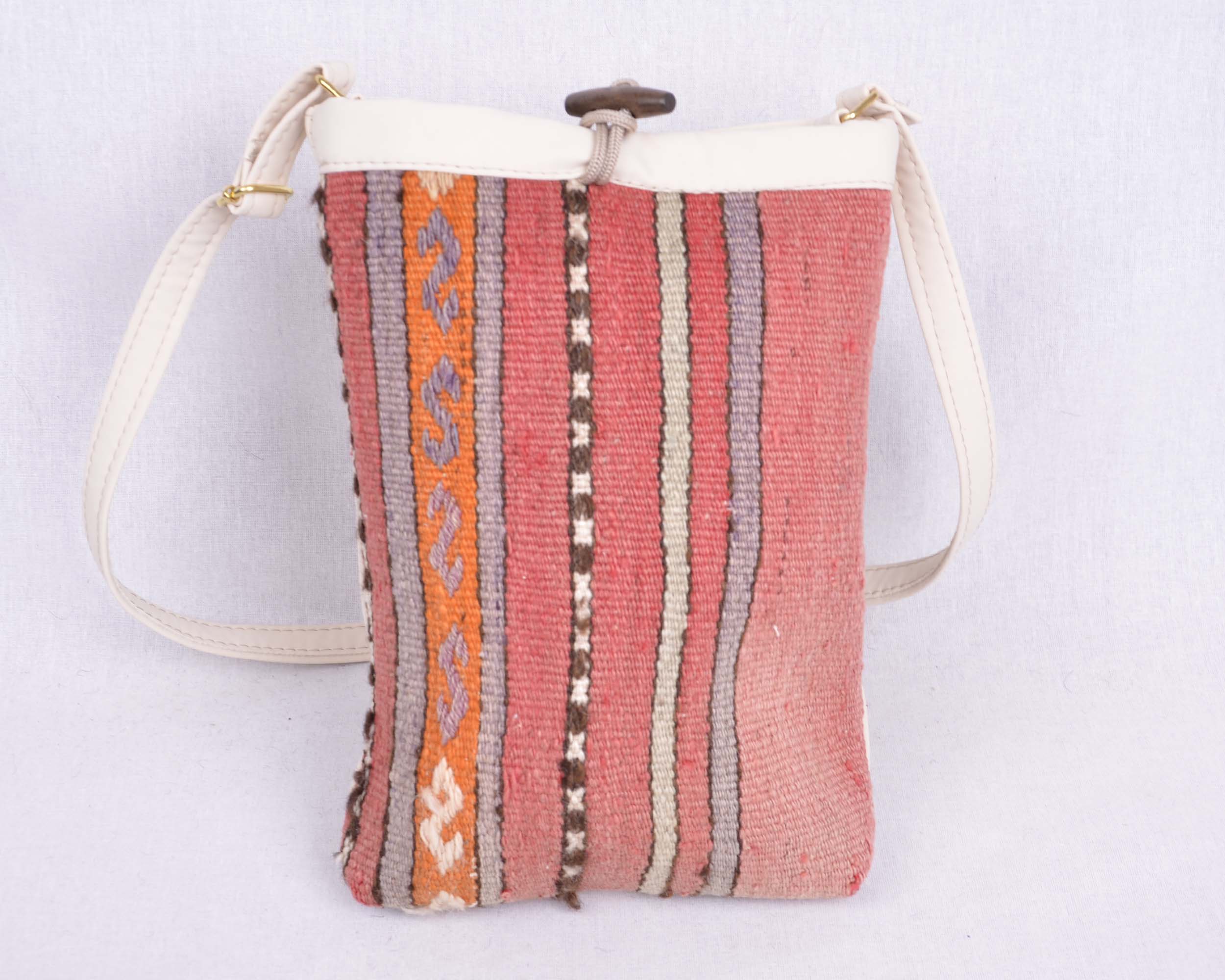 Kilim Çanta Dokuma Çapraz Omuz Çantası