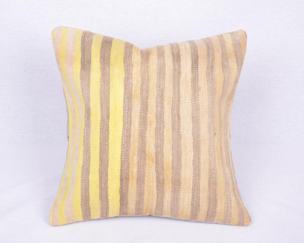 Vintage El Dokuma Kilim Yastık Kılıfı
