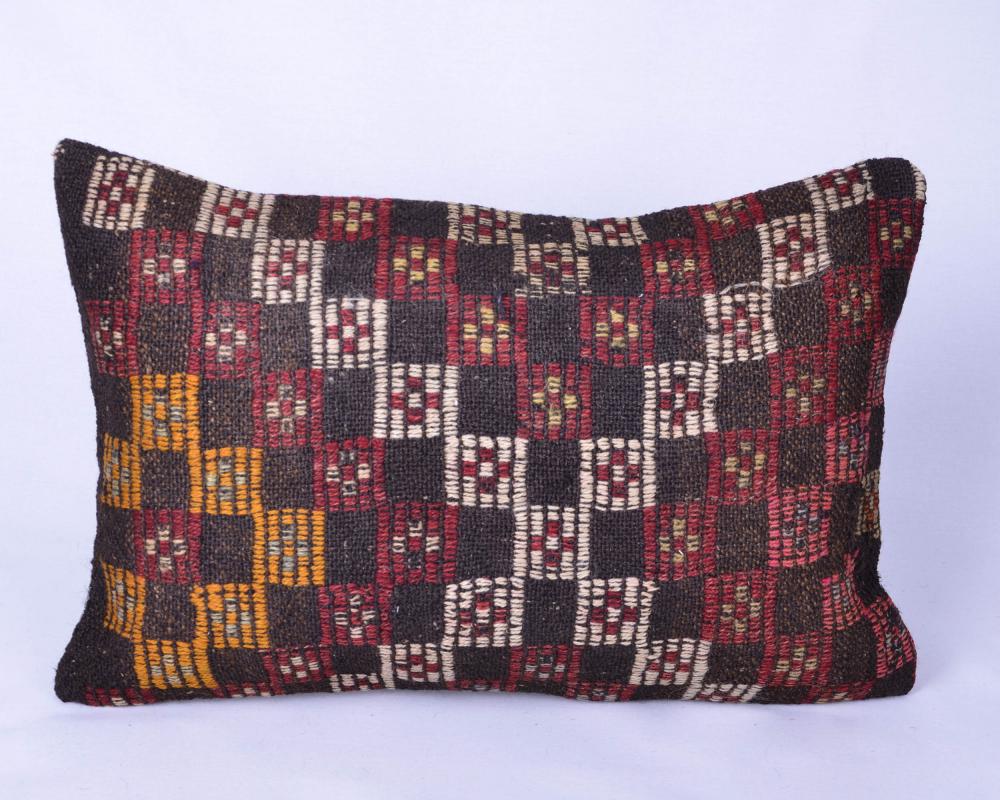 Vintage Kilim Yastık Kılıfı El Dokuması