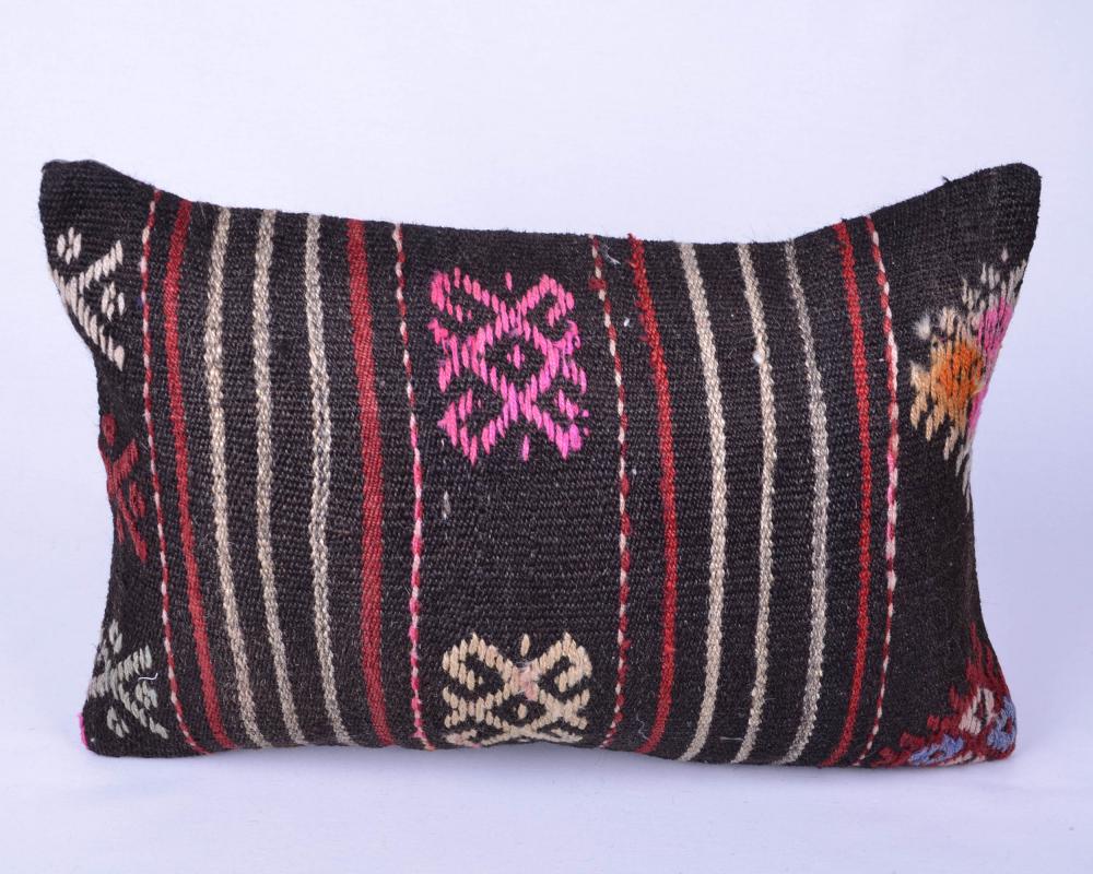 Vintage Kilim Yastık Kılıfı El Dokuması