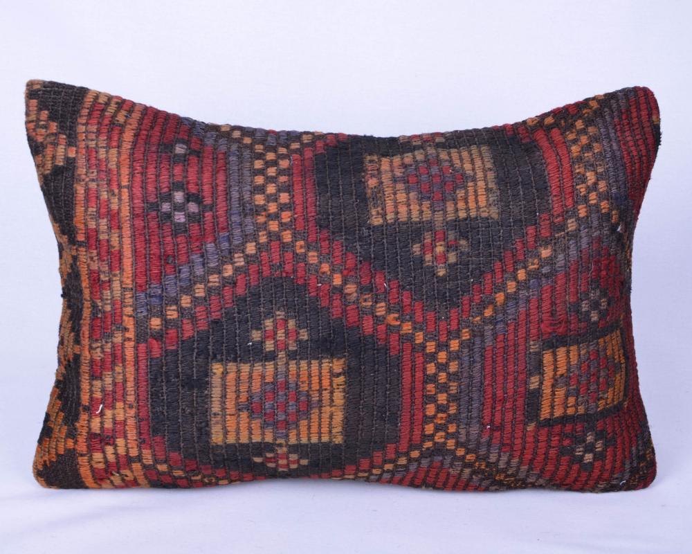 Vintage Kilim Yastık Kılıfı El Dokuması
