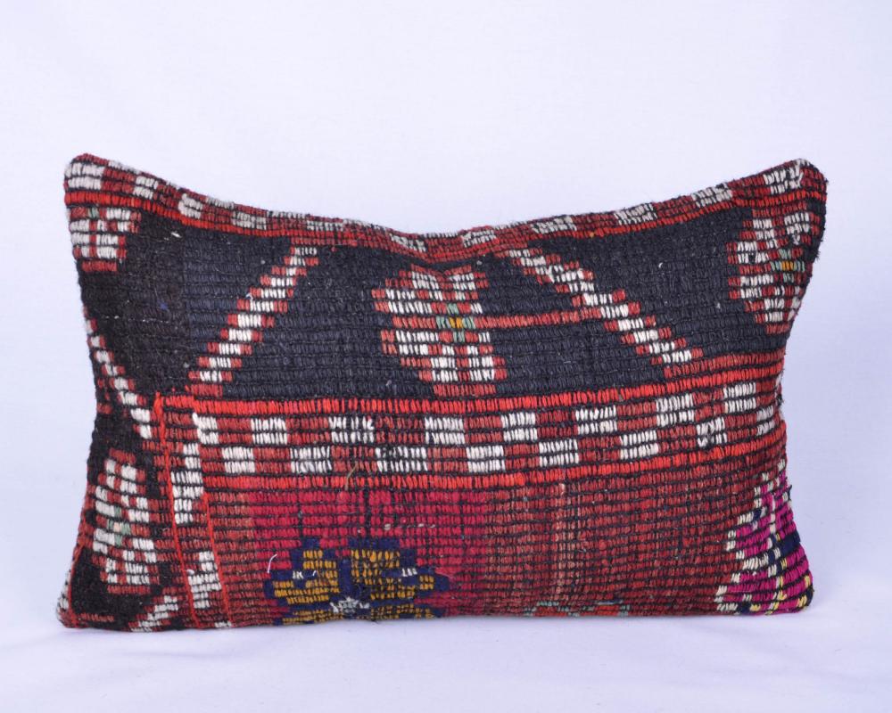 Vintage Kilim Yastık Kılıfı El Dokuması