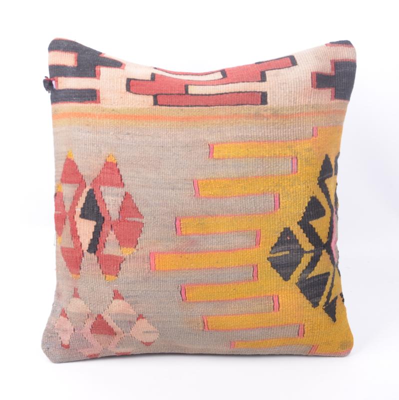 Antika Kilim Yastık Kılıfı