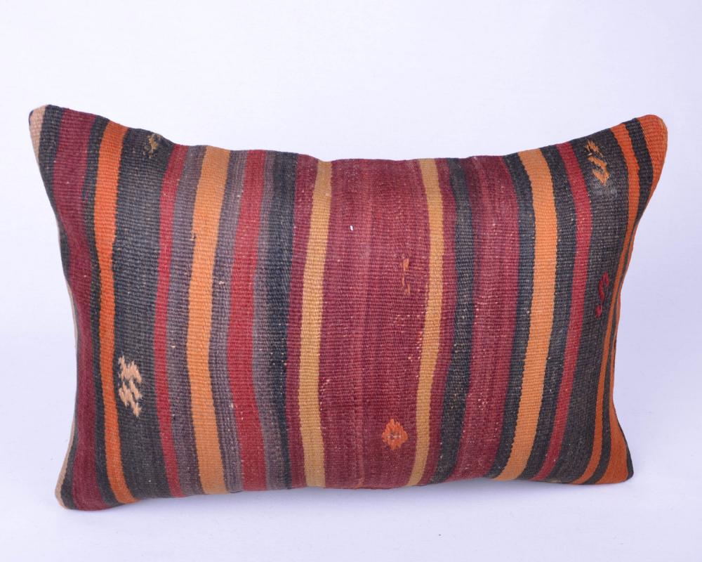 Vintage Kilim Yastık Kılıfı El Dokuması