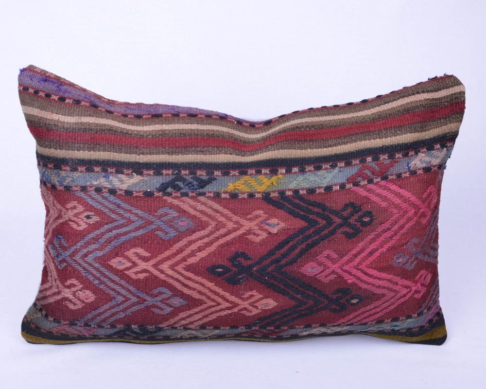 Vintage Kilim Yastık Kılıfı El Dokuması