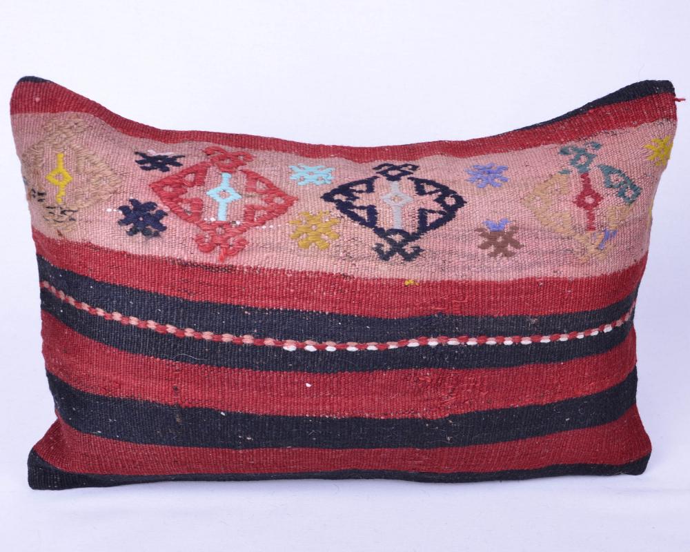 Vintage Kilim Yastık Kılıfı El Dokuması