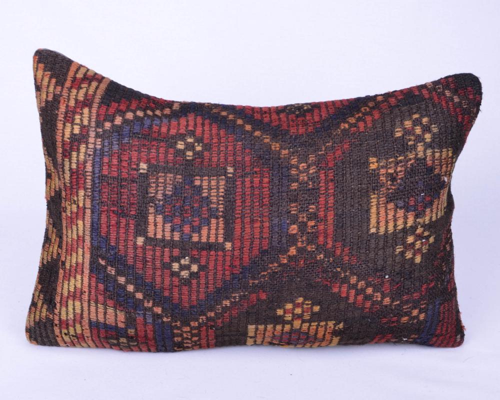 Vintage Kilim Yastık Kılıfı El Dokuması