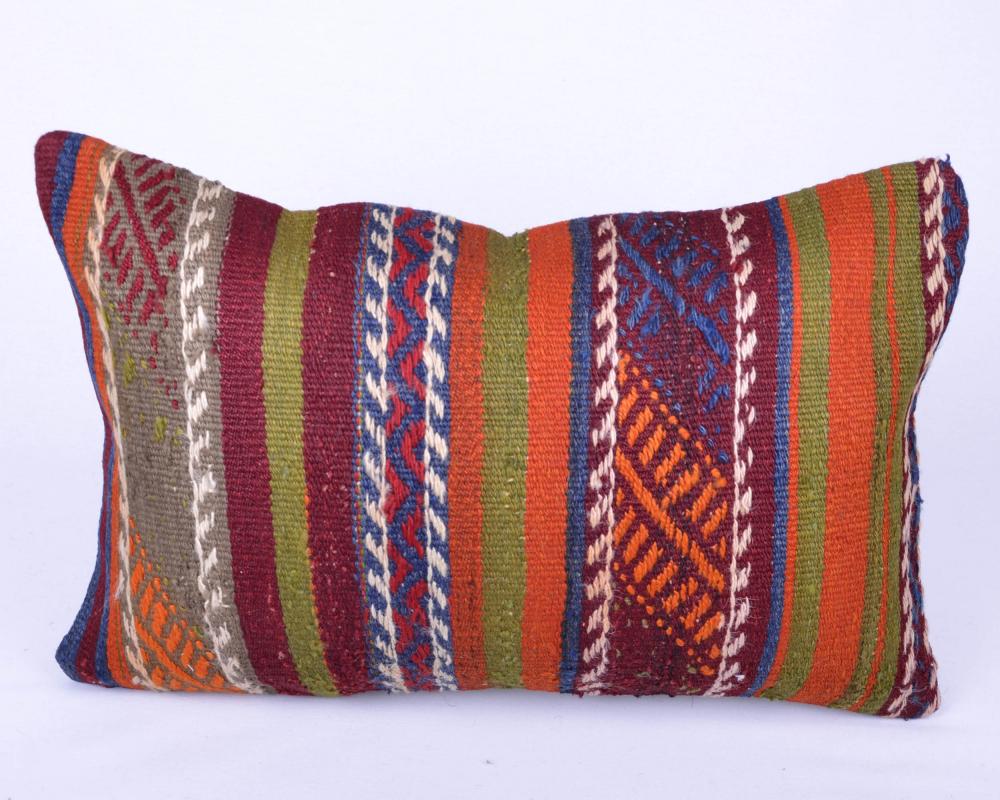 Vintage Kilim Yastık Kılıfı El Dokuması