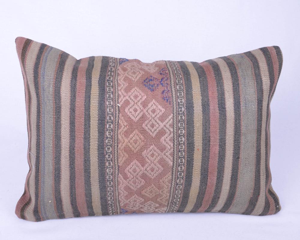 Vintage Kilim Yastık Kılıfı El Dokuması