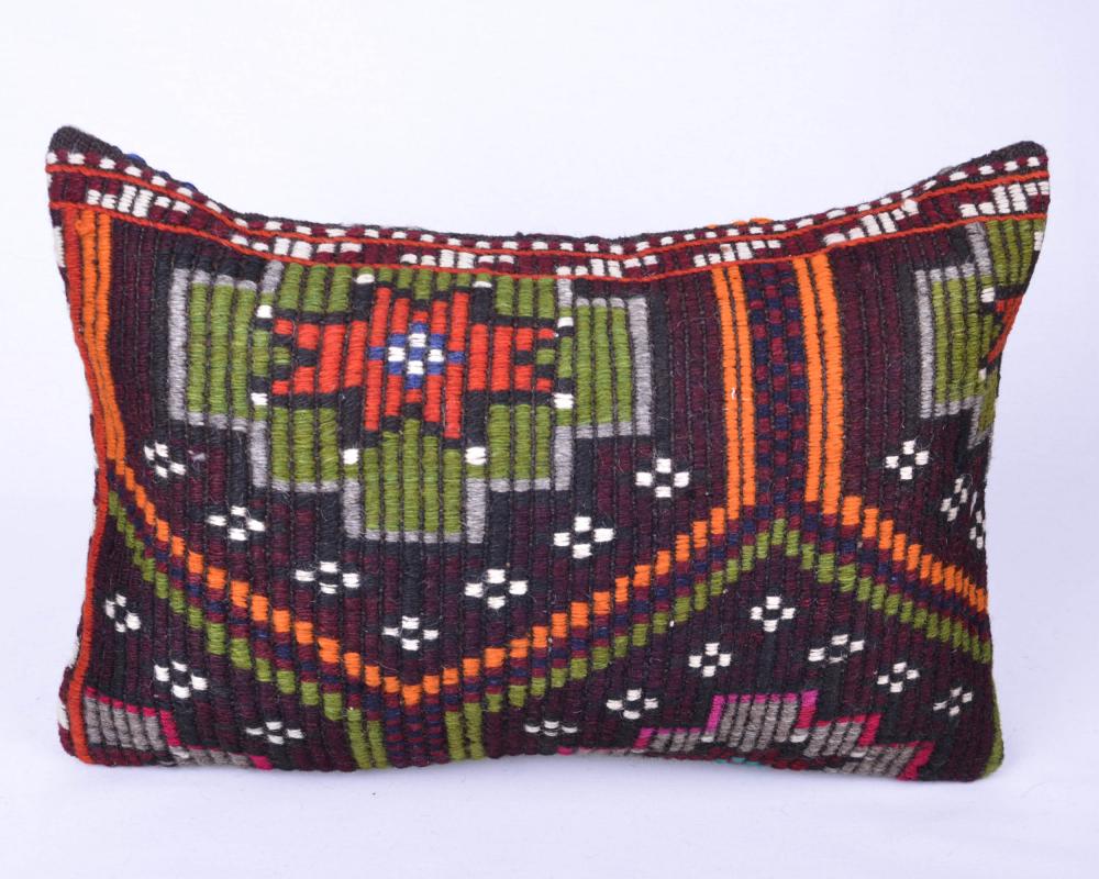 Vintage Kilim Yastık Kılıfı El Dokuması