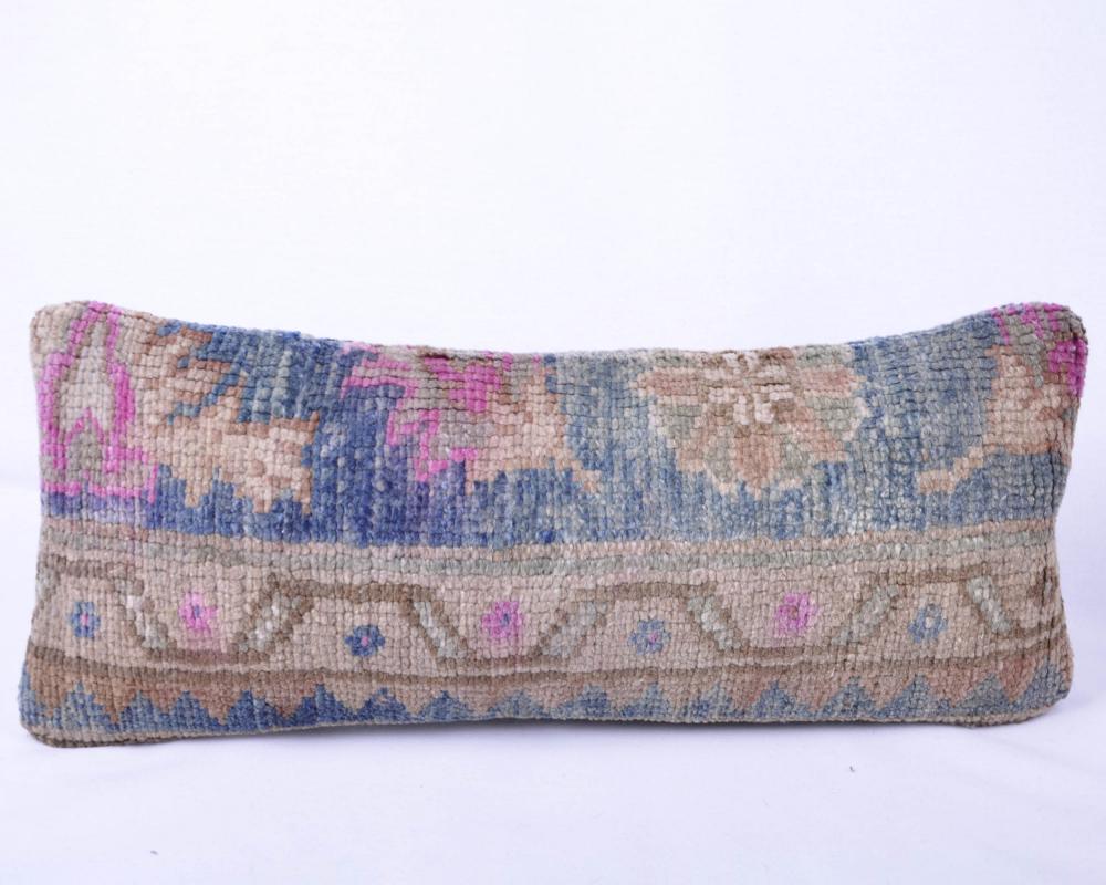 Vintage Kilim Halı Yastık Kılıfı El Dokuması