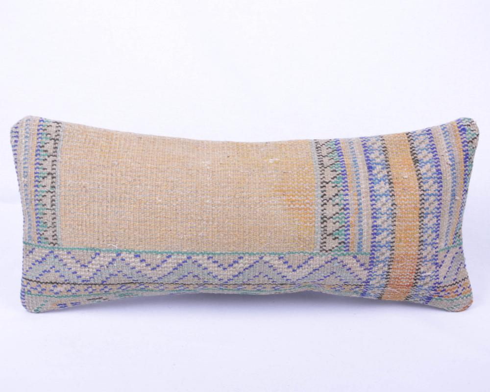 Vintage Kilim Halı Yastık Kılıfı El Dokuması