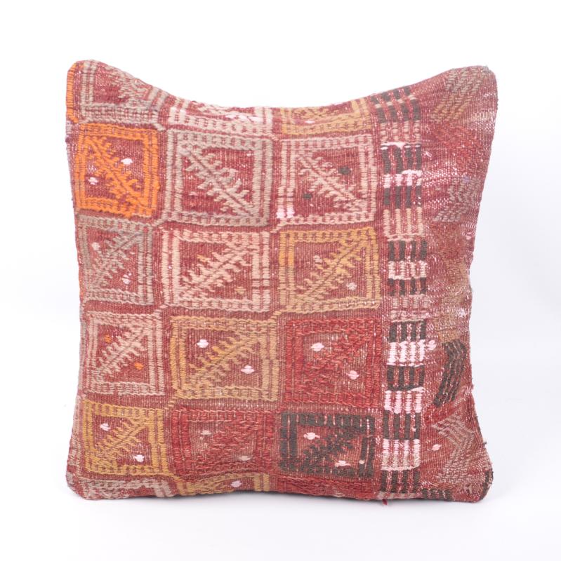 Antika Kilim Yastık Kılıfı