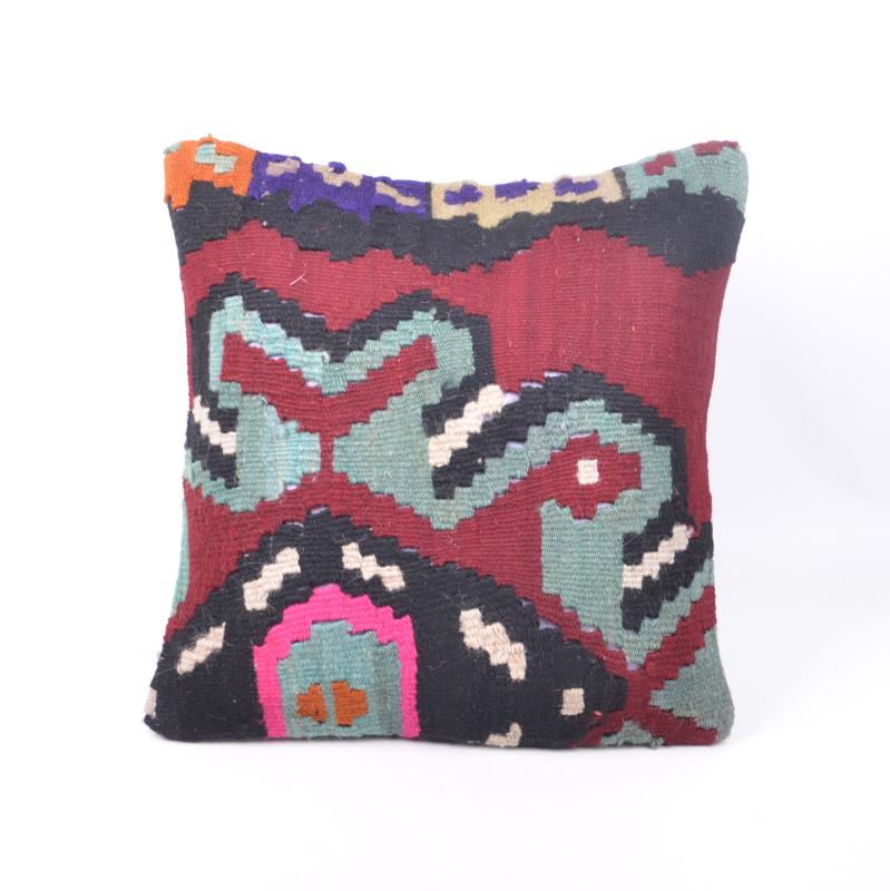 Antika Kilim Yastık Kılıfı