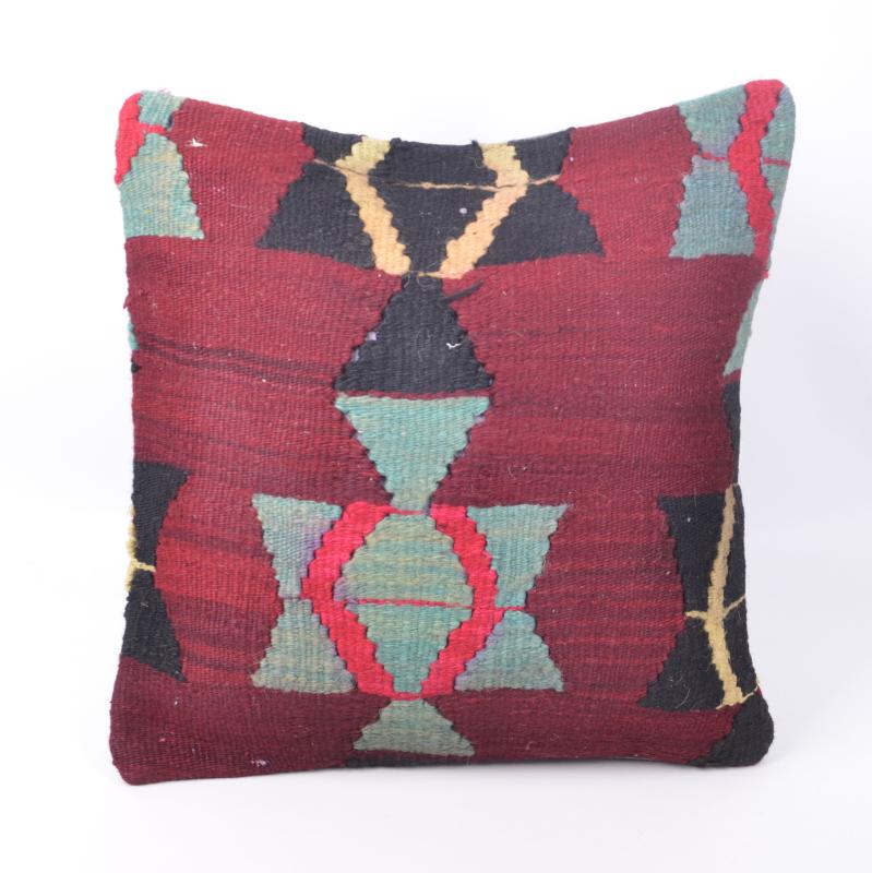 Antika Kilim Yastık Kılıfı