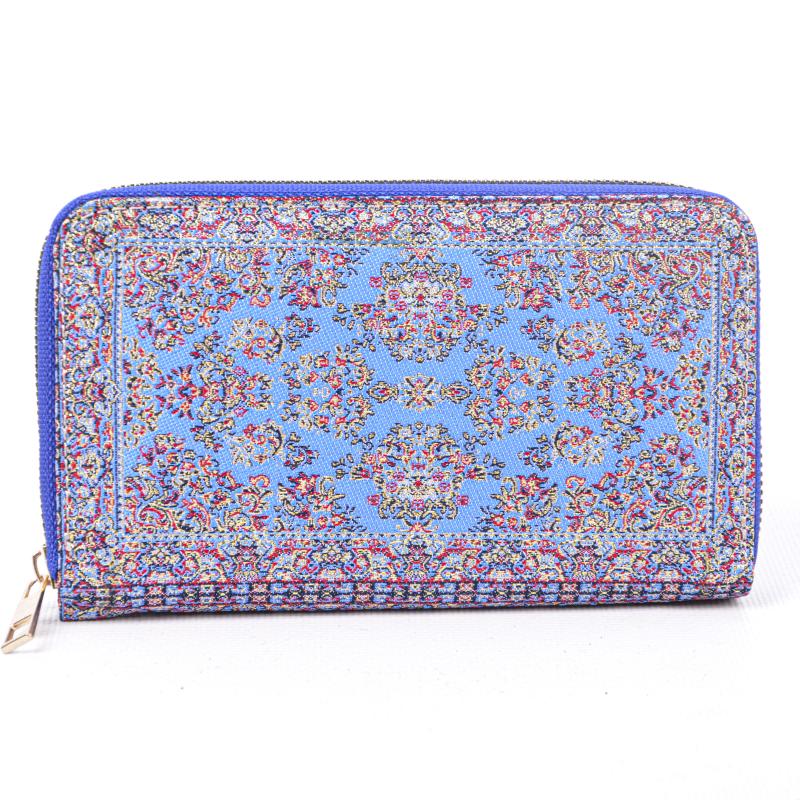Kilim Desenli Cüzdan Bayan Cüzdan