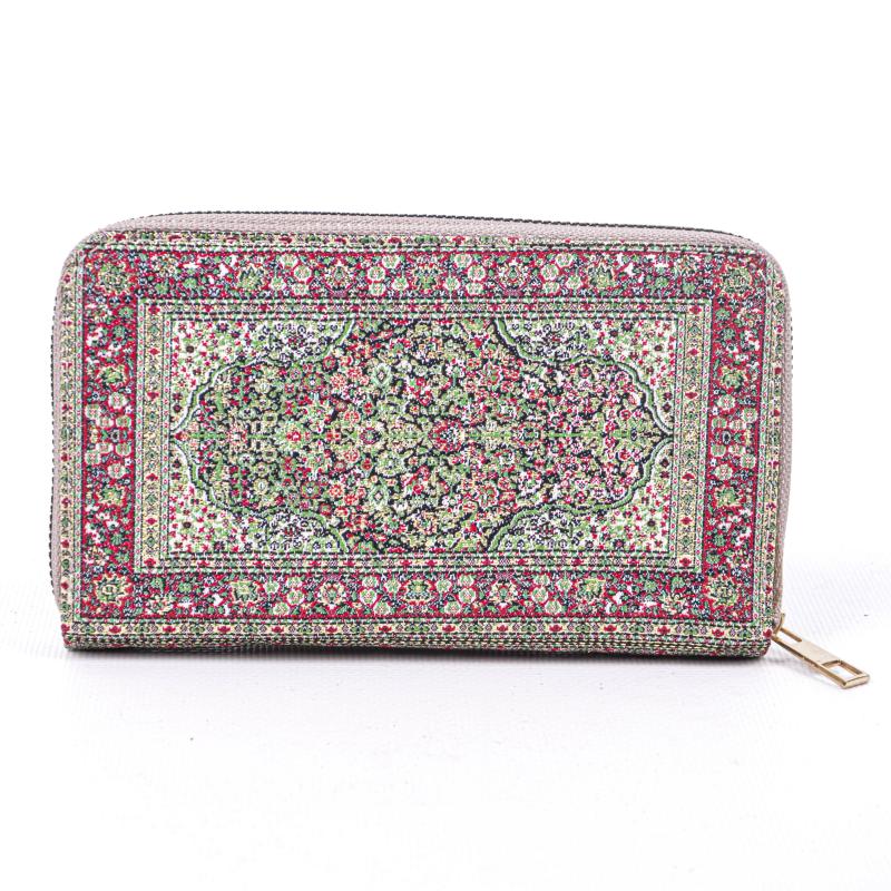 Kilim Desenli Cüzdan Bayan Cüzdan