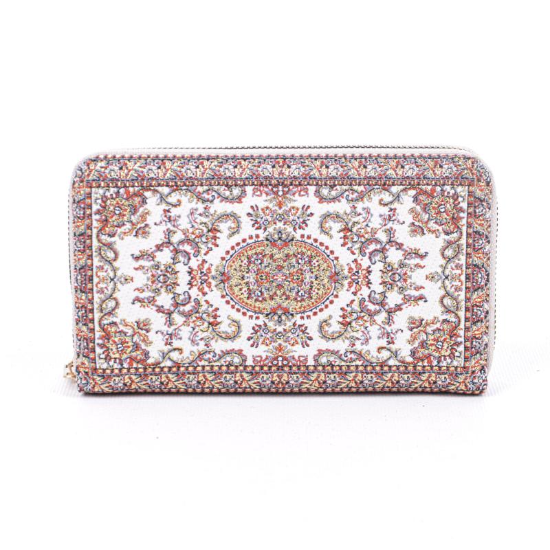 Kilim Desenli Cüzdan Bayan Cüzdan