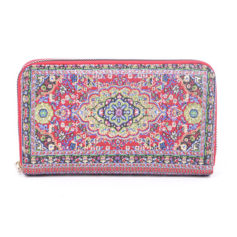 Kilim%20Desenli%20Cüzdan%20Bayan%20Cüzdan