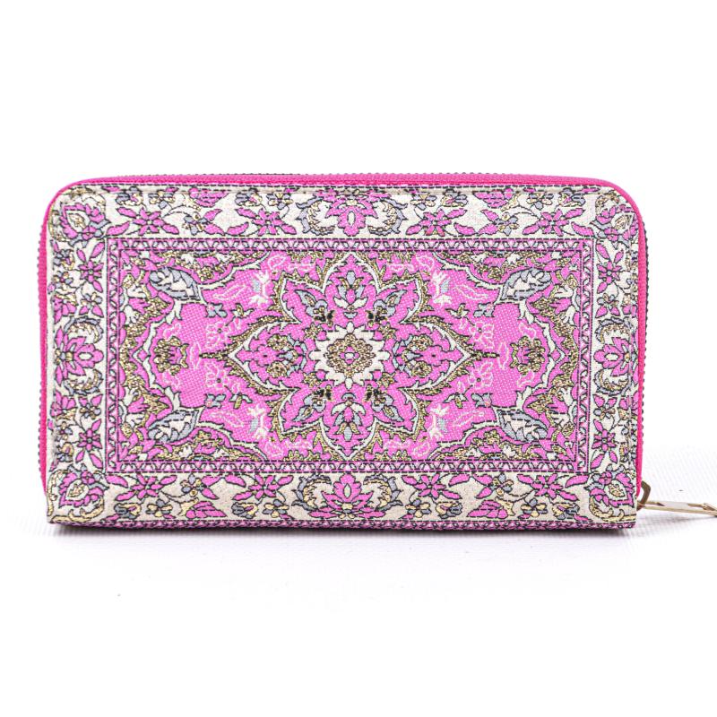 Kilim Desenli Cüzdan Bayan Cüzdan