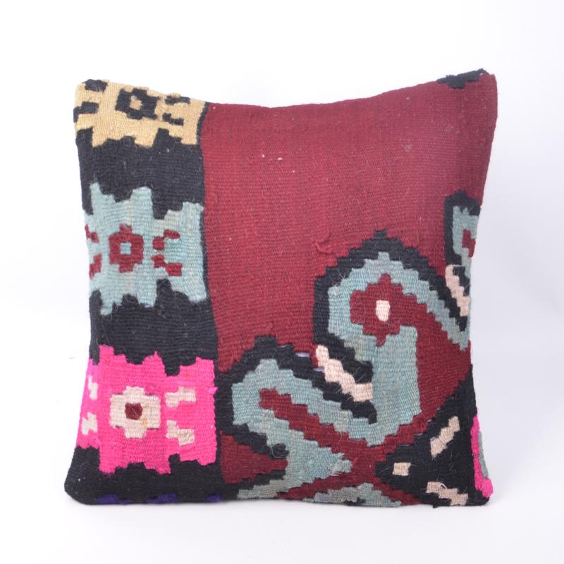 Antika Kilim Yastık Kılıfı