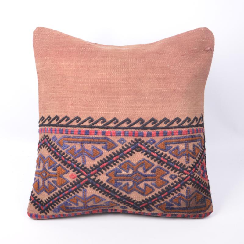 Antika Kilim Yastık Kılıfı