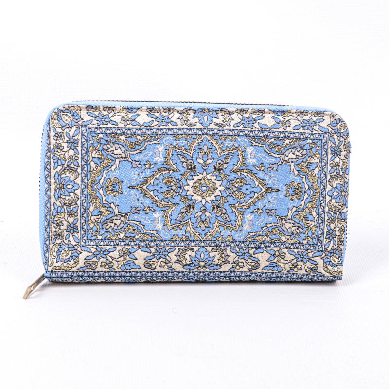 Kilim Desenli Cüzdan Bayan Cüzdan
