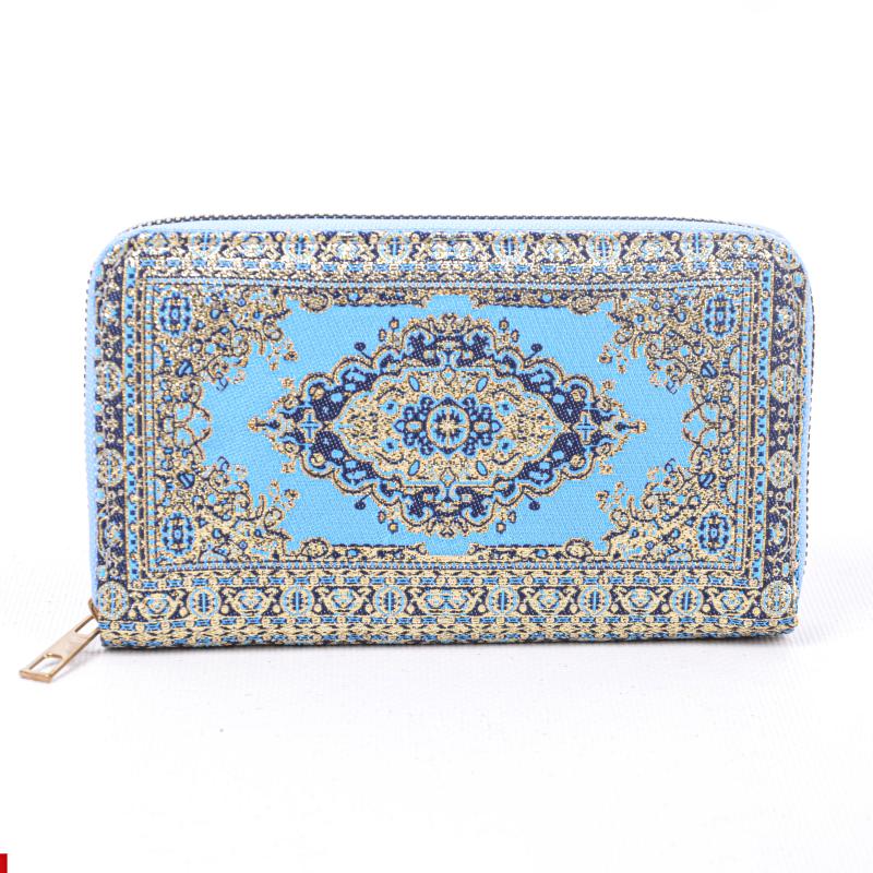 Kilim Desenli Cüzdan Bayan Cüzdan
