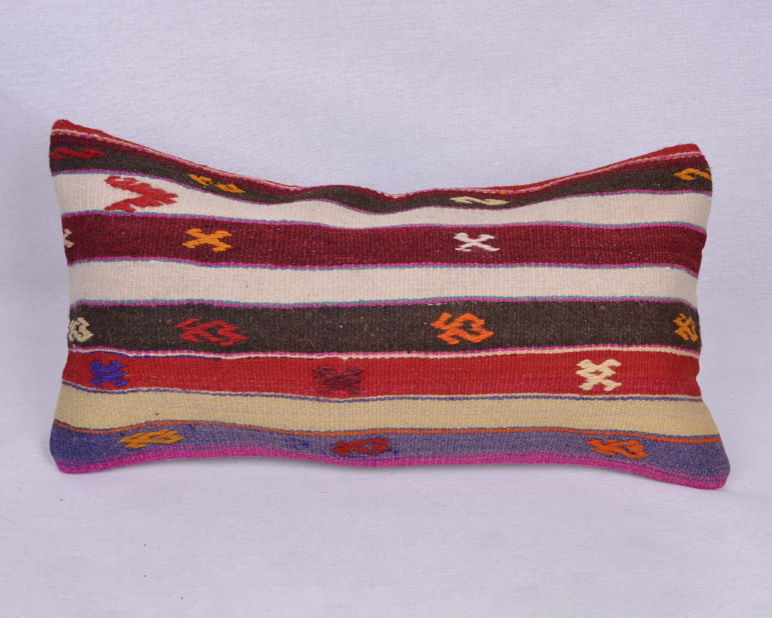 El Dokuması Kilim Kırlen Yastık Kılıfı
