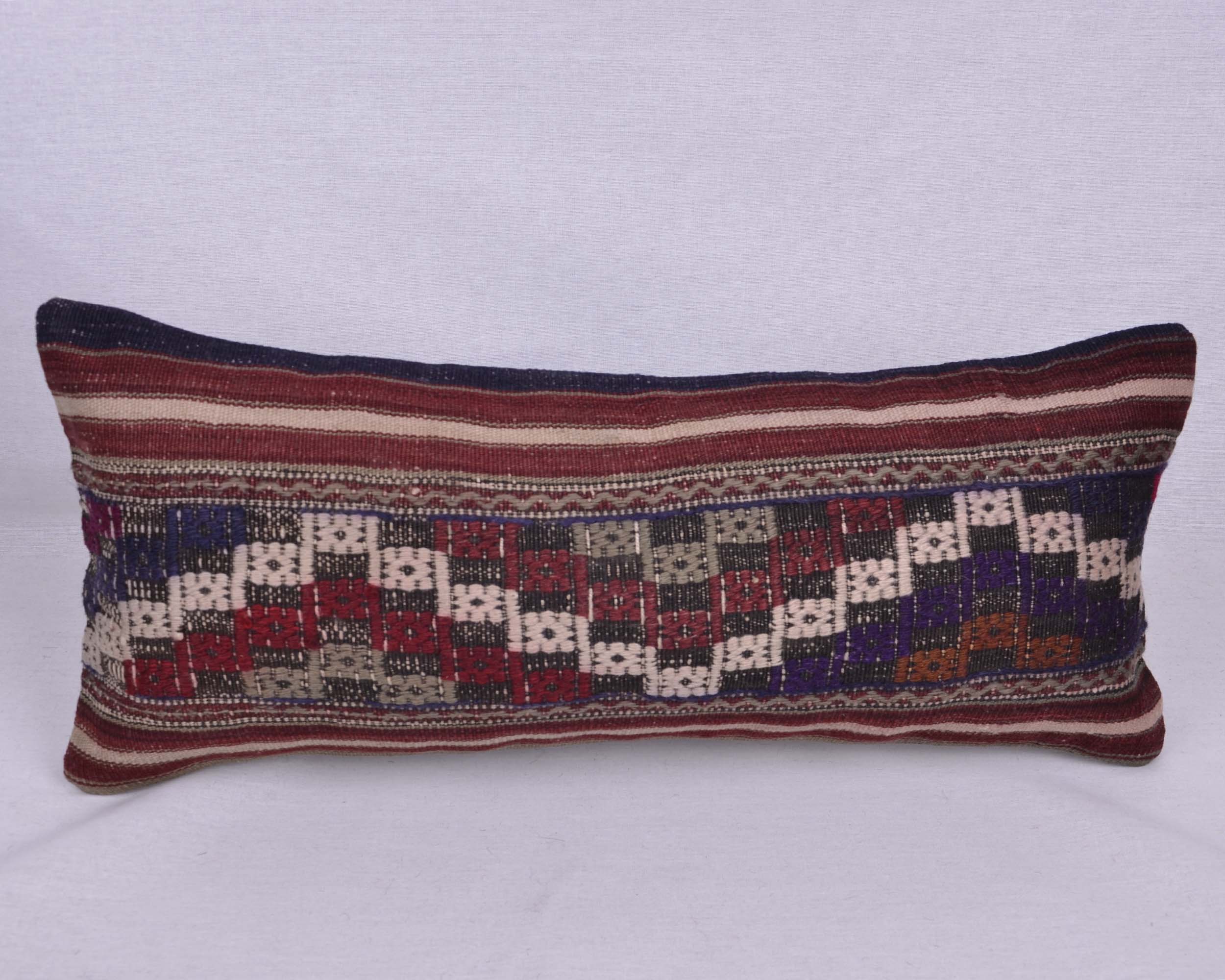 El Dokuması Kilim Kırlen Yastık Kılıfı