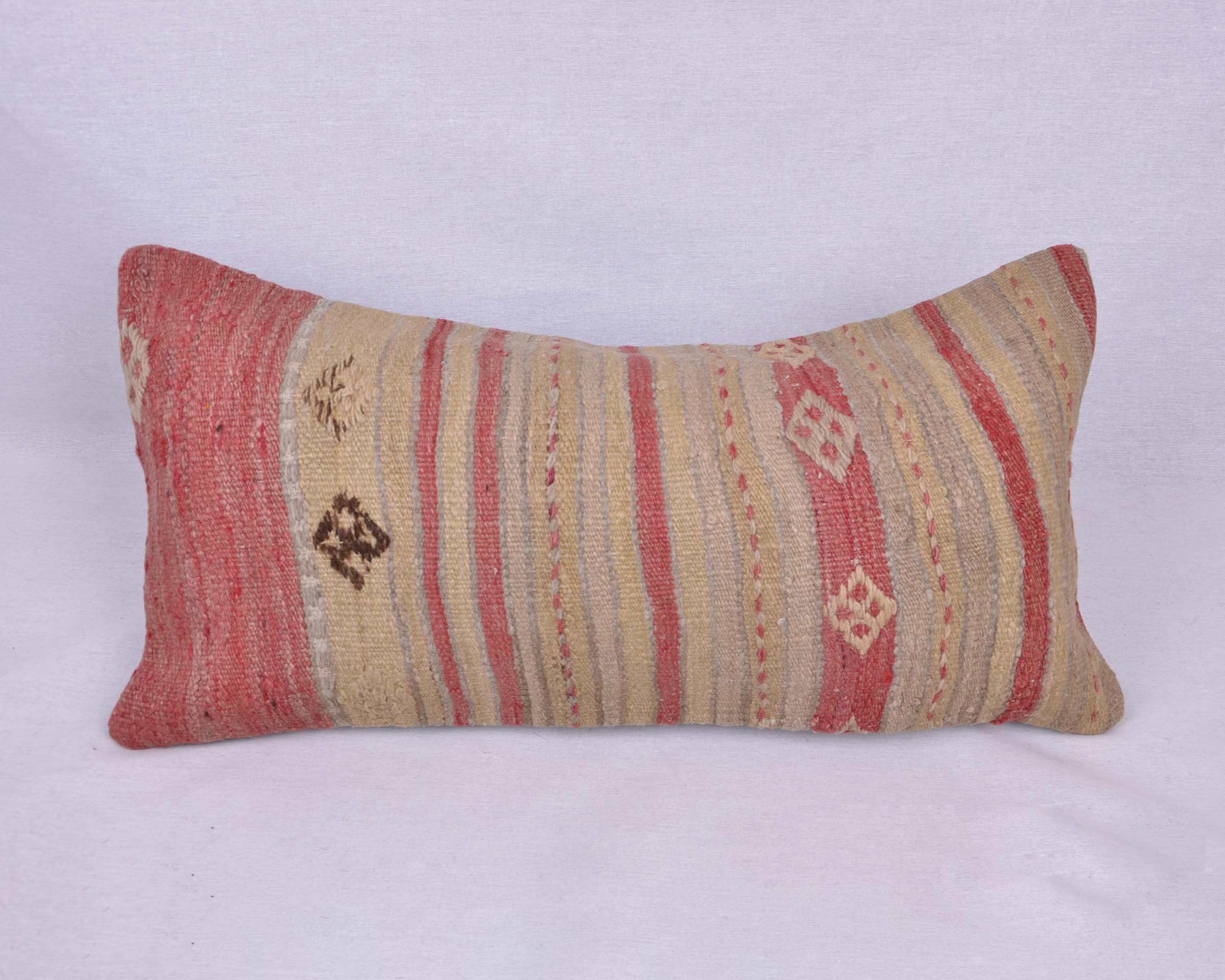 El Dokuması Kilim Kırlen Yastık Kılıfı