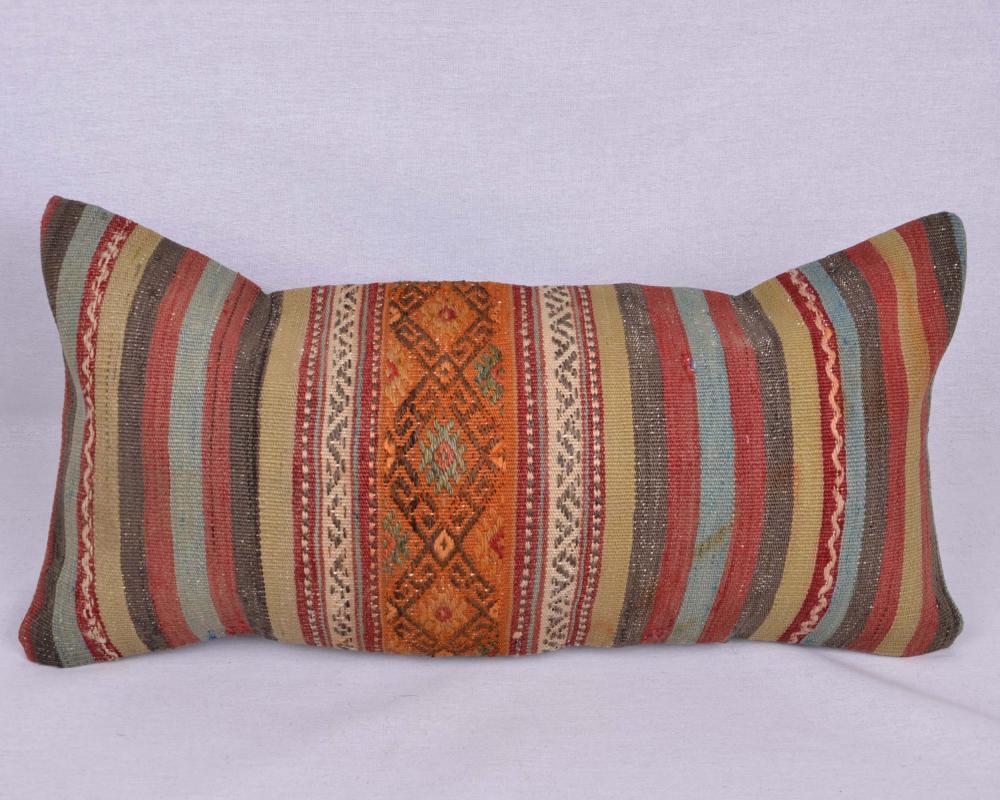 El Dokuması Kilim Kırlen Yastık Kılıfı