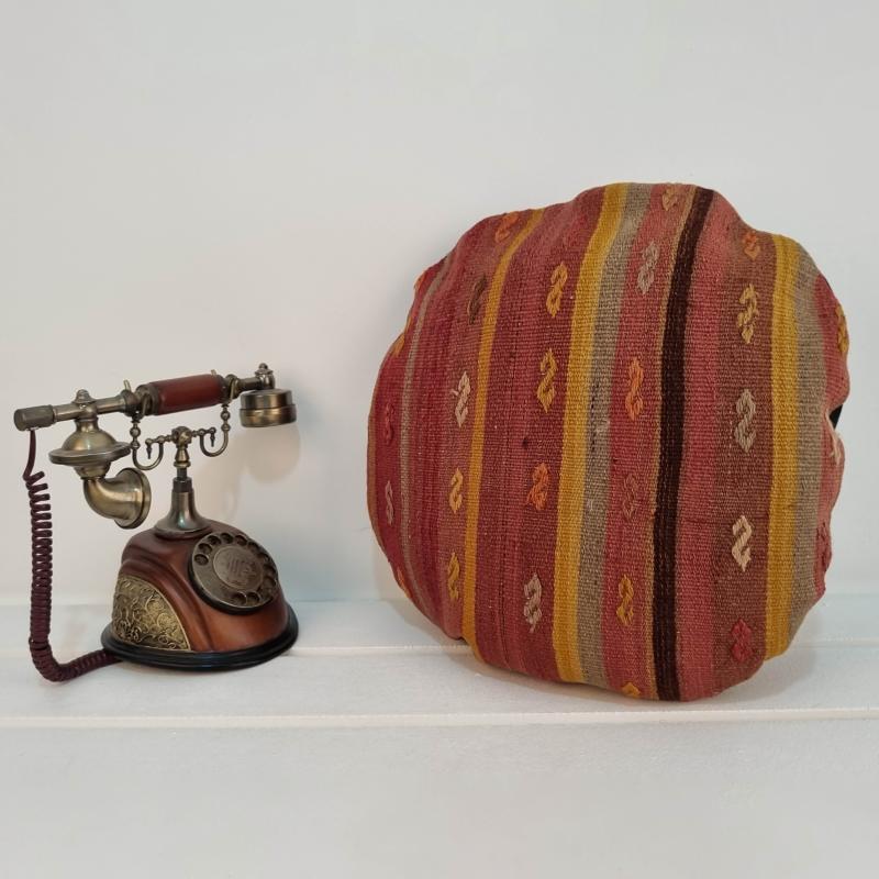 Yuvarlak KilimYastık Kılıfı