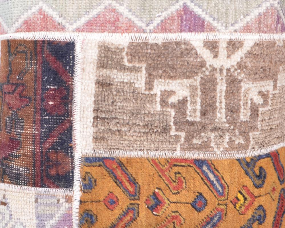 Kapadokya Serisi El Dokuma VintageHalı Yastık Kılıfı