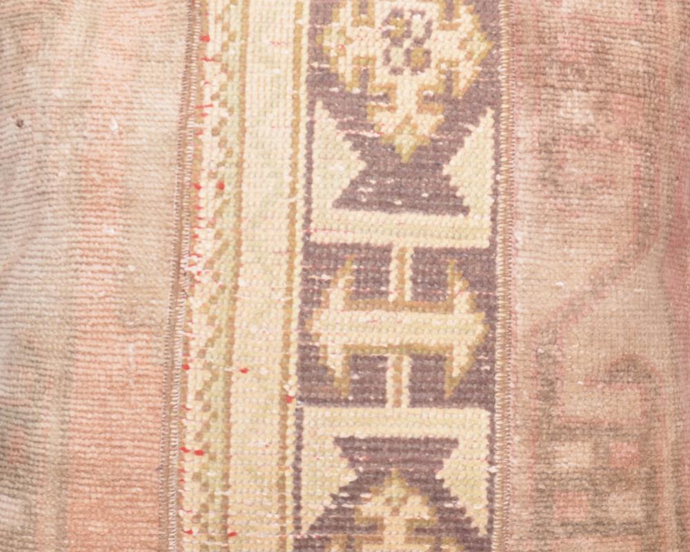 Kapadokya Serisi El Dokuma VintageHalı Yastık Kılıfı
