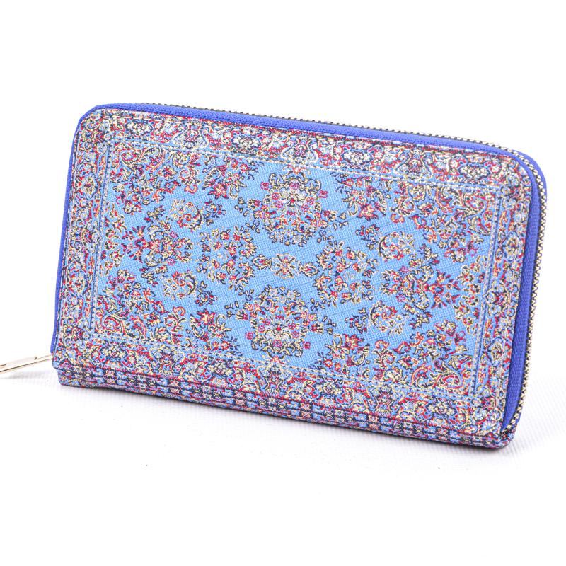 Kilim Desenli Cüzdan Bayan Cüzdan