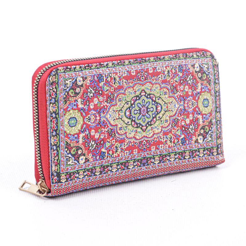 Kilim%20Desenli%20Cüzdan%20Bayan%20Cüzdan