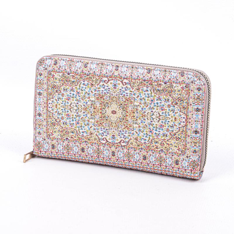 Kilim Desenli Cüzdan Bayan Cüzdan