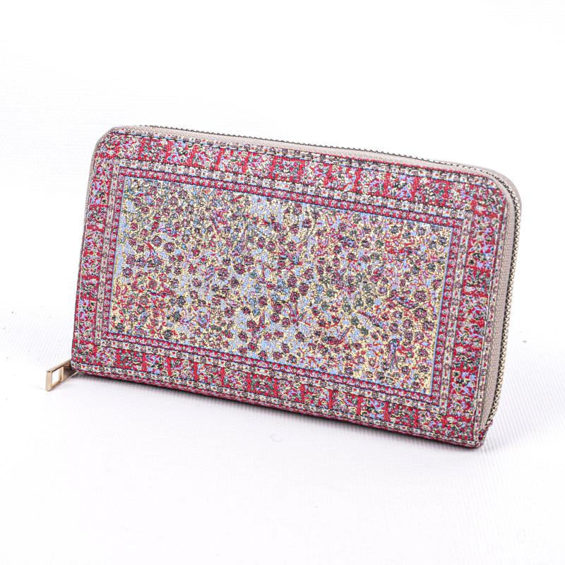 Kilim Desenli Cüzdan Bayan Cüzdan
