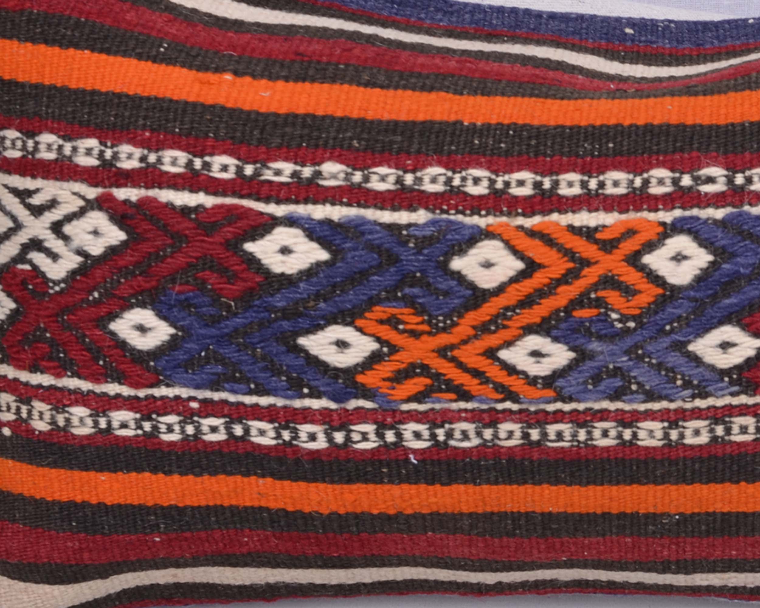 El Dokuması Kilim Kırlen Yastık Kılıfı
