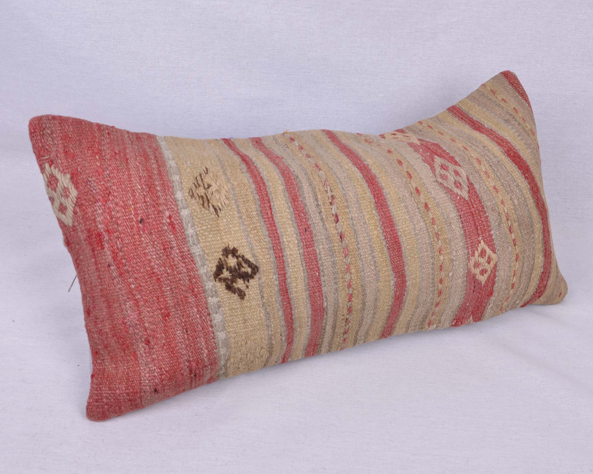 El Dokuması Kilim Kırlen Yastık Kılıfı