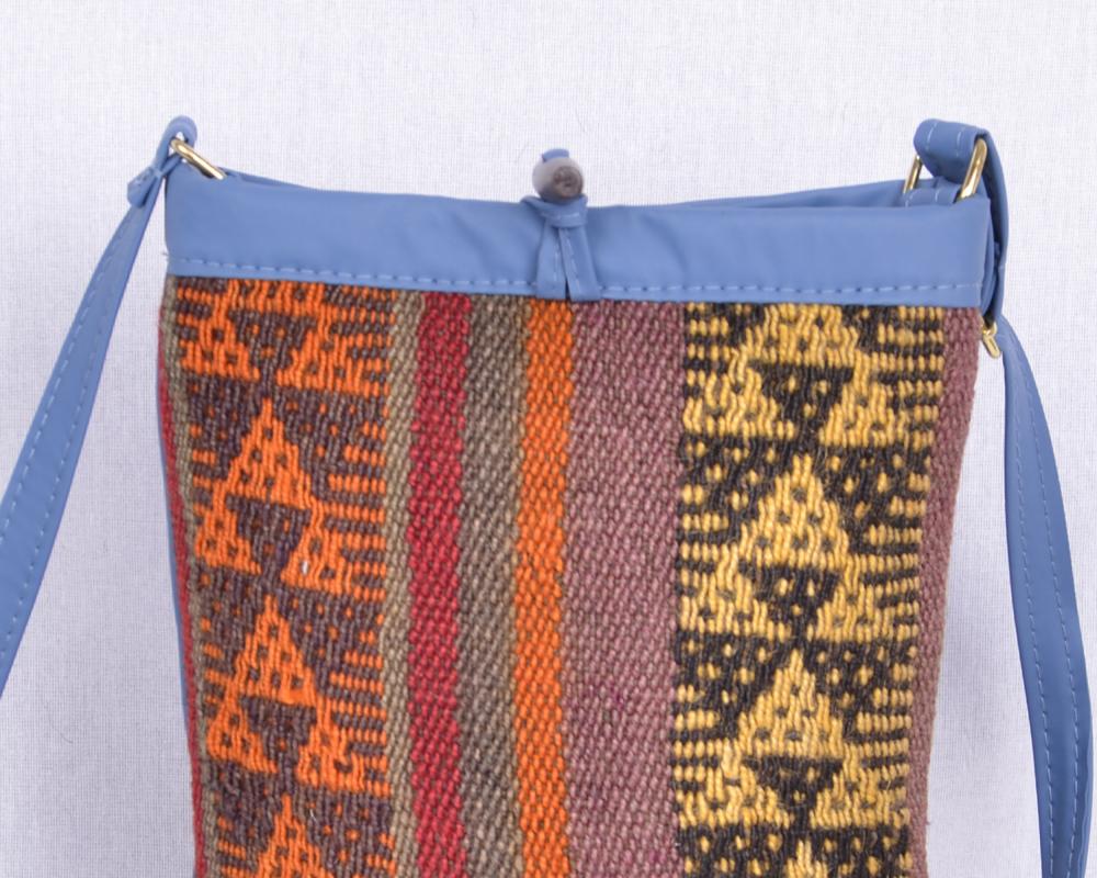 Kilim Çanta Dokuma Çapraz Omuz Çantası