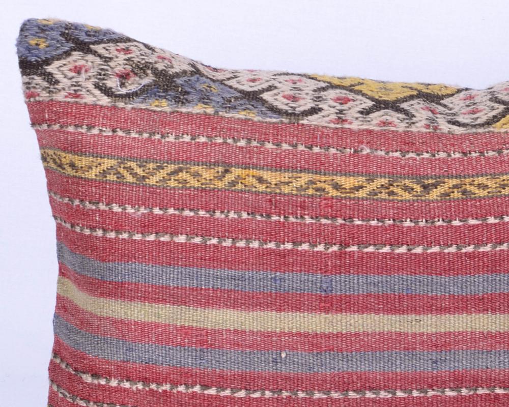 Vintage Kilim Yastık Kılıfı El Dokuması