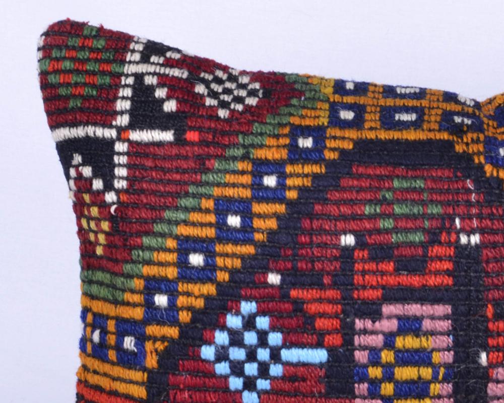 Vintage Kilim Yastık Kılıfı El Dokuması