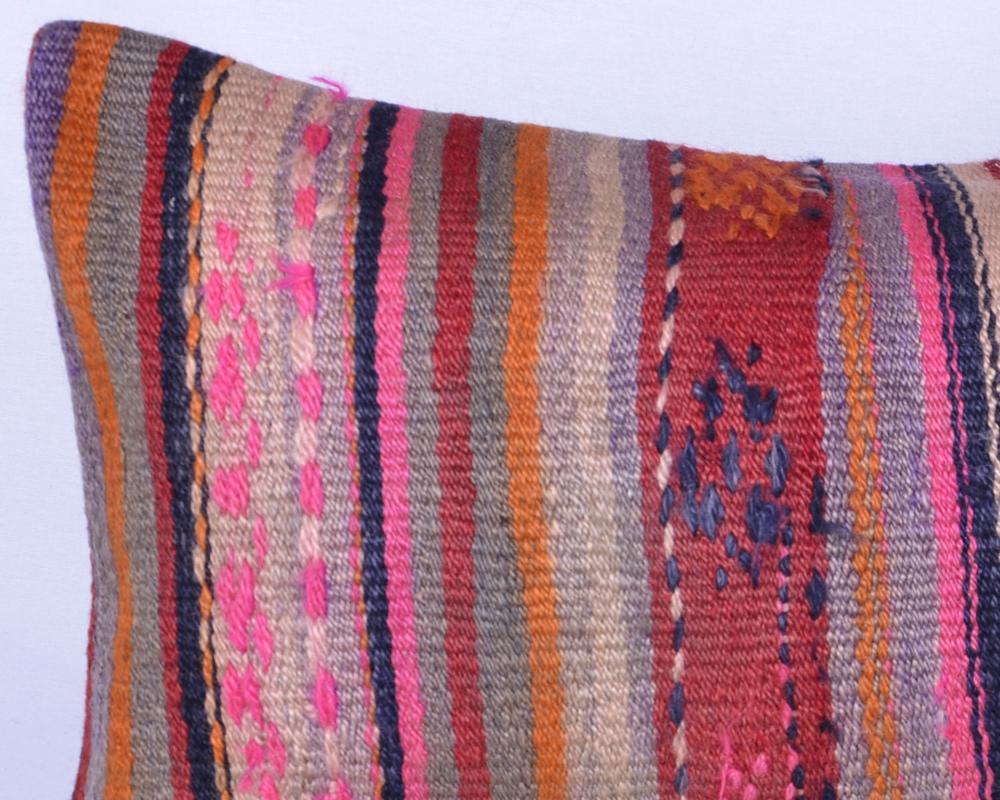 Vintage Kilim Yastık Kılıfı El Dokuması