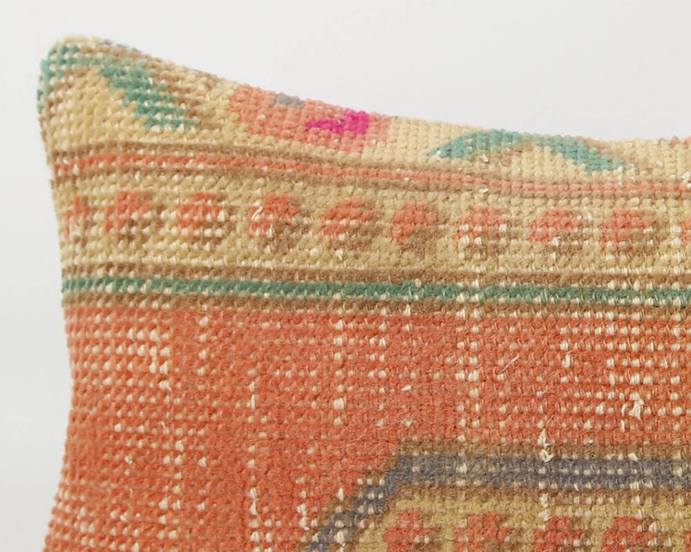 Vintage Kilim Halı Yastık Kılıfı El Dokuması