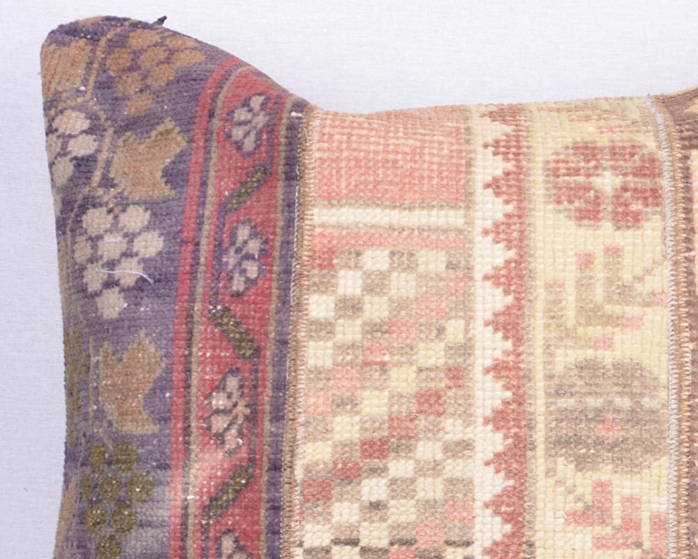 Kapadokya Serisi El Dokuma VintageHalı Yastık Kılıfı