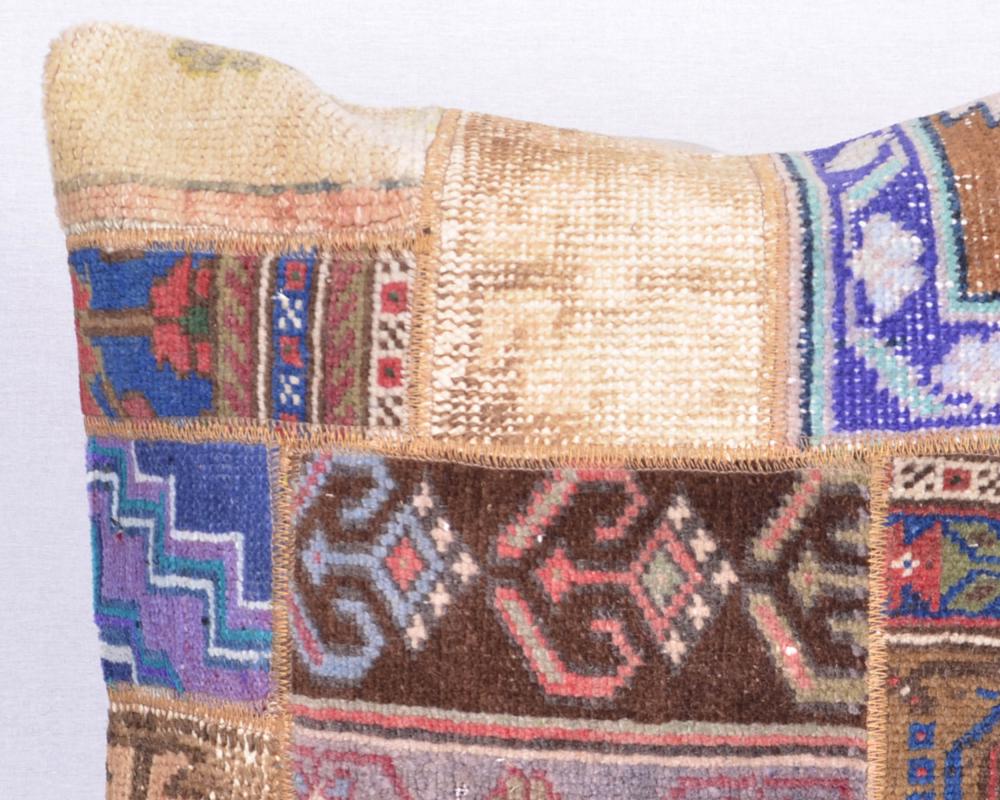 Kapadokya Serisi El Dokuma VintageHalı Yastık Kılıfı