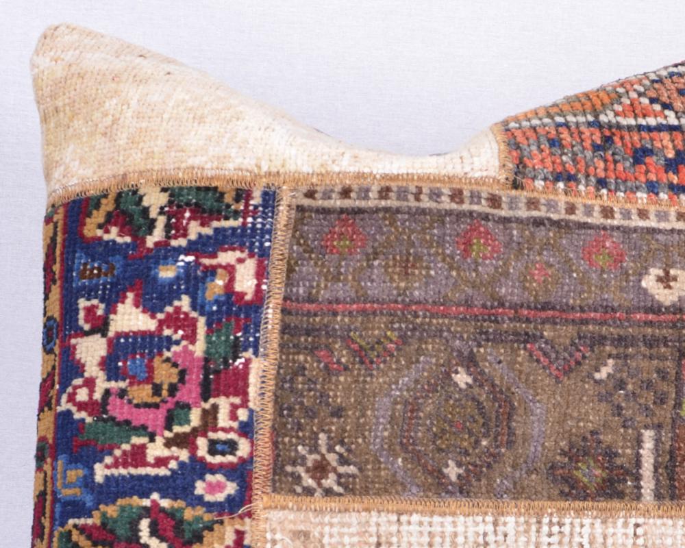 Kapadokya Serisi El Dokuma VintageHalı Yastık Kılıfı